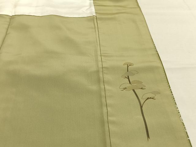 平和屋着物●訪問着 飛鳥枝松文 金銀彩 正絹 逸品 未使用 AABL3111fy