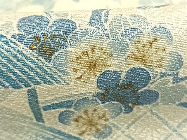 平和屋着物●訪問着 松竹梅 風景文 暈し染め 金彩 正絹 逸品 AABL3127fy