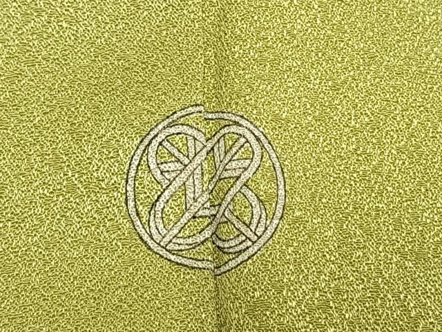 平和屋着物●訪問着 駒刺繍 草花文 金彩 西武百貨店扱い 正絹 逸品 AABL3154fy