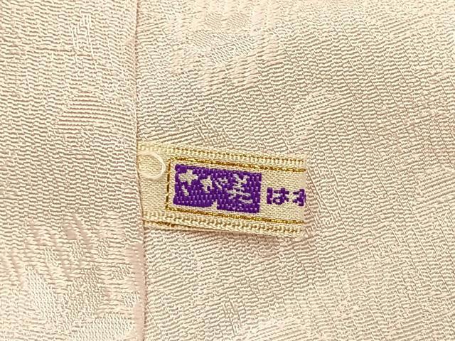 平和屋着物●上質な小紋 刺繍 花唐草文 暈し染め 金糸 金彩 さが美扱い 正絹 逸品 AABL3209fy