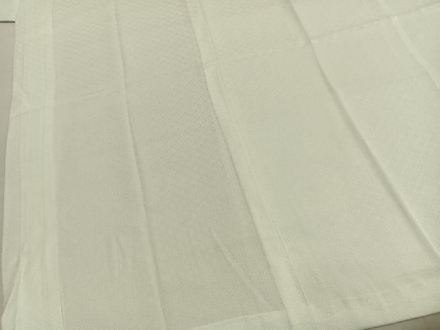 平和屋着物●長襦袢 単衣 七宝地紋 正絹 逸品 AABL3224fy