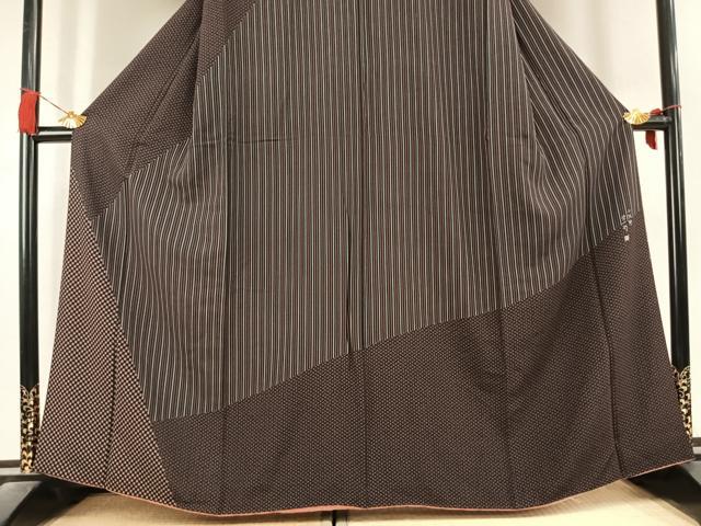 平和屋着物●小紋師 染一彩 訪問着 切嵌吉祥文 伊勢丹扱い 正絹 逸品 AABL3238fy
