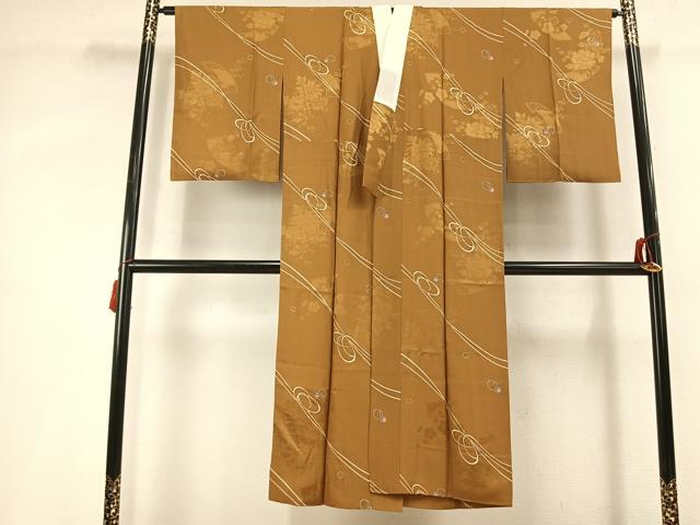 平和屋着物●長襦袢 袷 抽象文 さが美扱い 正絹 逸品 AABL3279fy