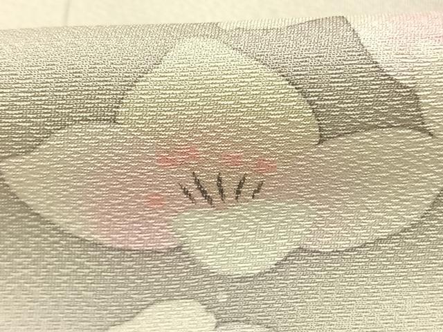 平和屋着物●長襦袢 無双仕立て 草花文 暈し染め 正絹 逸品 AABL3282fy