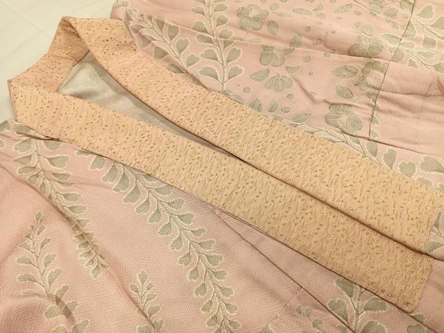 平和屋着物●長襦袢 無双仕立て 辻が花 やまと誂製 正絹 逸品 AABL3283fy