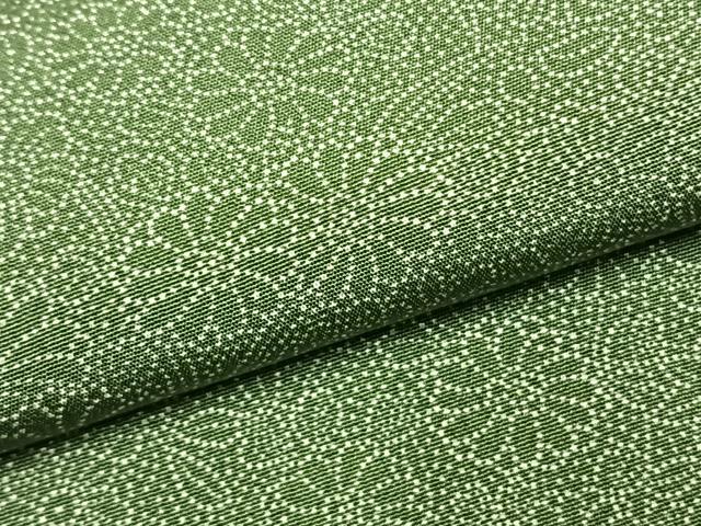 平和屋着物●江戸小紋 草花文 正絹 逸品 AABL3422fy