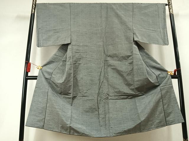 平和屋着物●男性 紬 アンサンブル 霞文 正絹 逸品 未使用 AABL3453fy