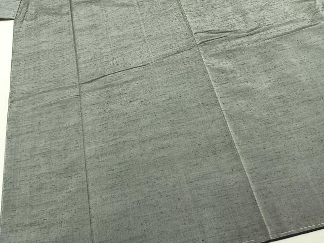 平和屋着物●男性 紬 アンサンブル 霞文 正絹 逸品 未使用 AABL3453fy