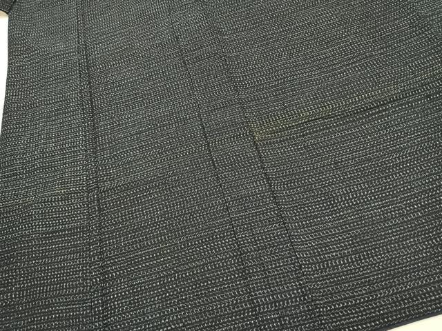 平和屋着物●男性 久留米絣 幾何学文様 綿 逸品 AABL3454fy