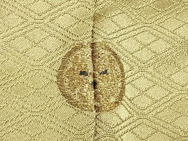 平和屋着物●豪華色留袖 駒刺繍 花鳥文 金彩 正絹 逸品 AABL3456fy