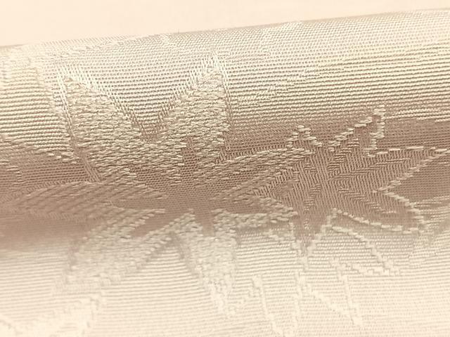 平和屋着物●上質な色無地 舞花地紋 薄桜色 正絹 逸品 AABL3488fy