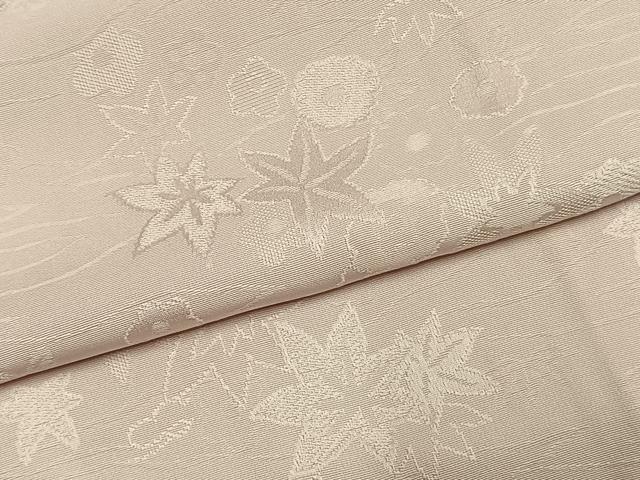 平和屋着物●上質な色無地 舞花地紋 薄桜色 正絹 逸品 AABL3488fy
