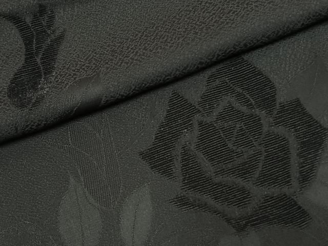 平和屋着物●訪問着 ビロード 薔薇 さが美扱い 正絹 逸品 AABL3508fy