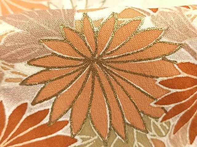 平和屋着物●豪華色留袖 御所車花文 暈し染め 金彩 正絹 逸品 AABL3544fy