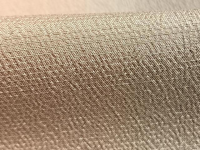 平和屋着物●お召 間道 正絹 逸品 AABL3561fy