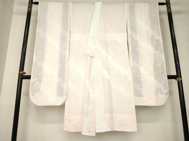 平和屋着物○振袖用長襦袢 無双仕立て ねじ梅地紋 暈し染め 正絹
