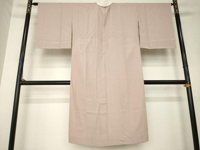 平和屋着物●長襦袢 単衣 七宝花文 やまと誂製 正絹 逸品 AABL3703ck