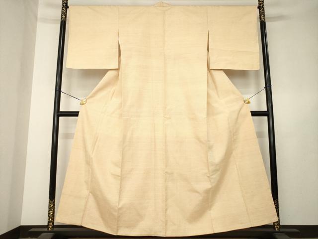 平和屋着物●上質な紬 蚊絣 正絹 逸品 AABL3713ck