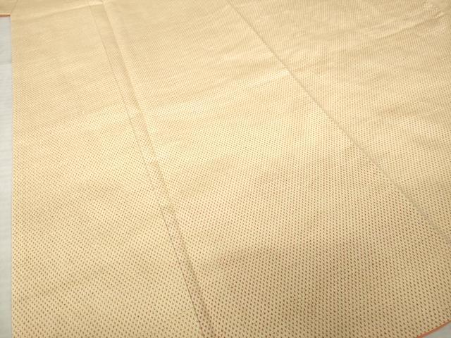 平和屋着物●上質な紬 蚊絣 正絹 逸品 AABL3713ck
