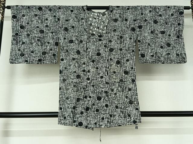 平和屋着物▽道行コート スリーシーズン 春夏秋 塵除け 丸文 綿 AABL3747jh