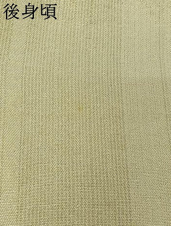平和屋着物▽ひなや工房 くむ・あむ・おる 伊豆蔵明彦 訪問着 単衣 霞文 金通し地 正絹 逸品 AABL3752jh