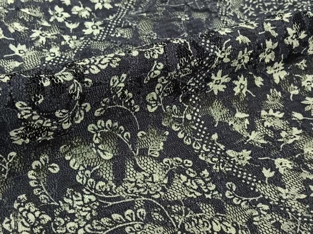 平和屋着物▽道中着 スリーシーズン 春夏秋 塵除け 草花文 AABL3755jh