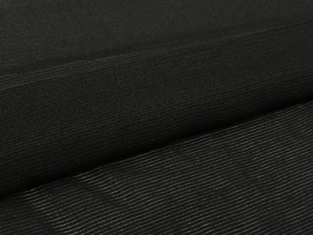 平和屋着物▽羽織 スリーシーズン 春夏秋 塵除け 黒地 正絹 逸品 AABL3815jh