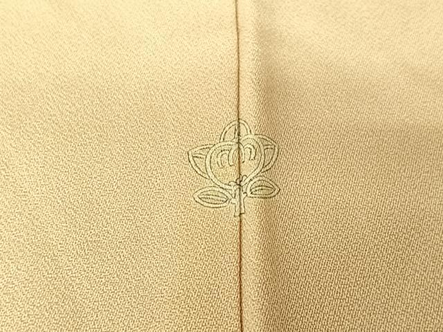 平和屋着物▽訪問着 単衣 刺繍 地紙花文 暈し染め 金銀彩 正絹 逸品 AABL3846jh