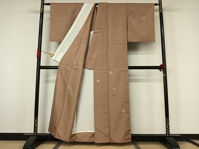 平和屋着物▽訪問着 単衣 源氏香 正絹 逸品 AABL3850jh