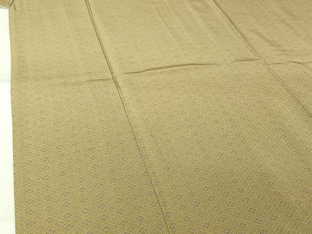平和屋着物▽江戸小紋 彫師:住田双光・染匠:高田賢三 単衣 鮫の極 反端付き 正絹 逸品 AABL3862jh