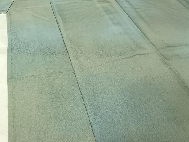 平和屋着物▽染色作家 斉藤三才 小紋 単衣 霞文 暈し染め 正絹 逸品 AABL3870jh