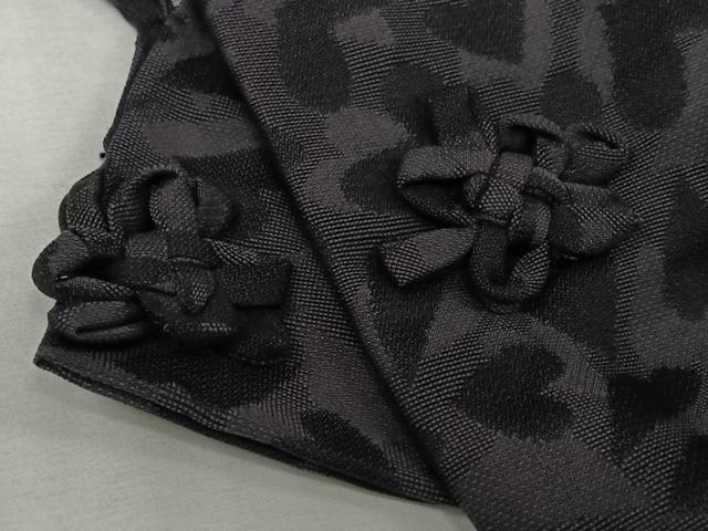 平和屋着物▽道中着 スリーシーズン 春夏秋 塵除け ハート ロング丈 正絹 逸品 AABL3889jh