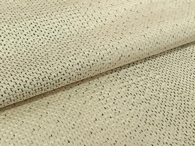 平和屋着物▽上質な紬 単衣 霞文 正絹 逸品 AABL3895jh
