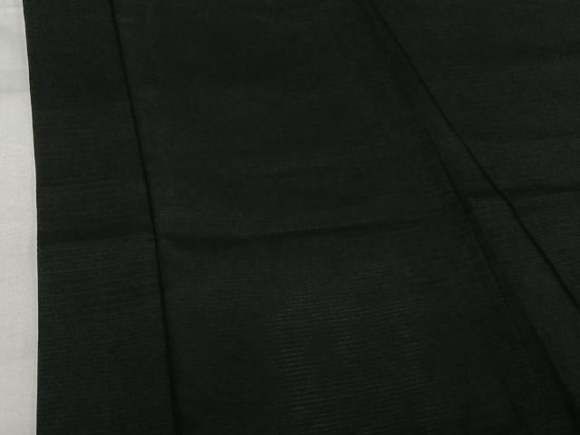 平和屋着物▽男性 黒紋付 長羽織 スリーシーズン 春夏秋 塵除け 正絹 逸品 AABL3901jh