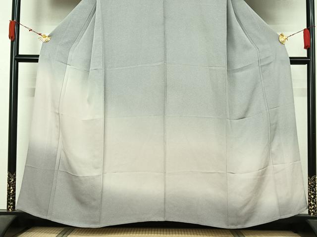 平和屋着物▽訪問着 単衣 霞文 暈し染め 正絹 逸品 AABL3908jh