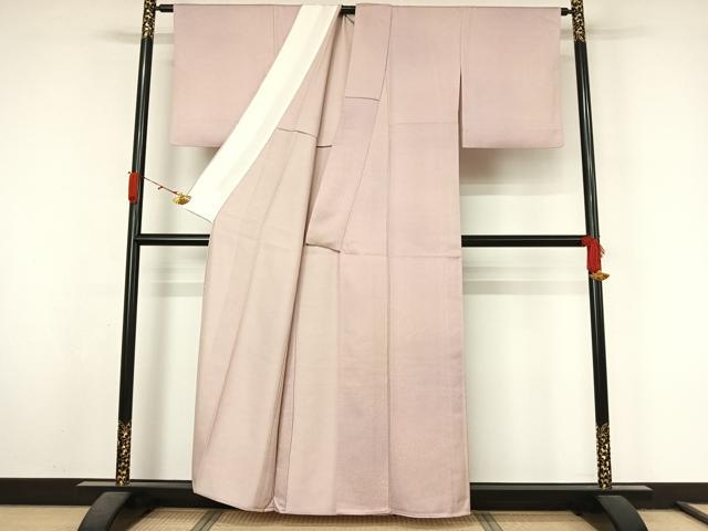 平和屋着物▽江戸小紋 単衣 寄せ小紋柄 正絹 逸品 AABL3928jh