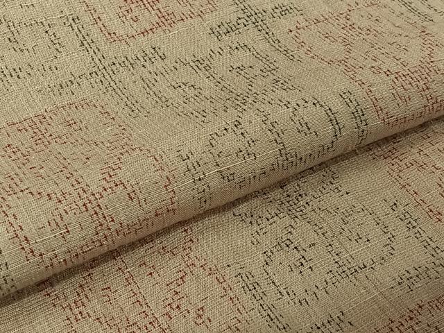 平和屋着物▽小紋 単衣 幾何学文様 AABL3958jh