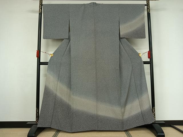 平和屋着物▽訪問着 単衣 霞文 暈し染め 正絹 逸品 AABL3985jh
