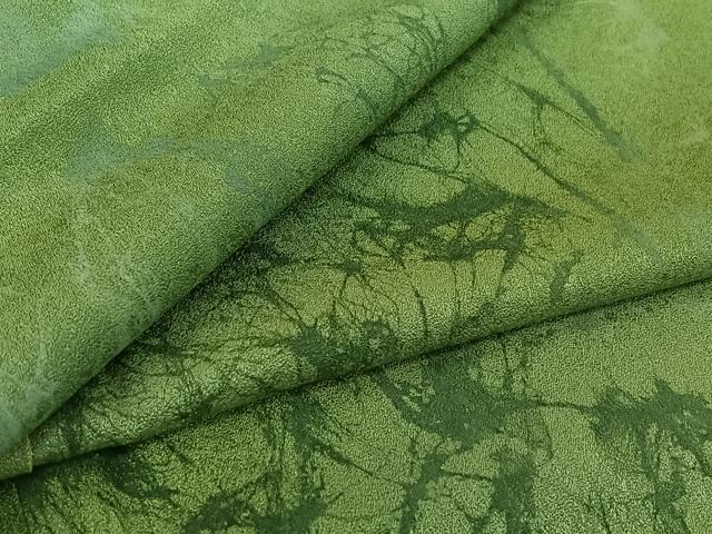 平和屋着物▽上質な小紋 単衣 霞文 暈し染め 正絹 逸品 AABL3995jh