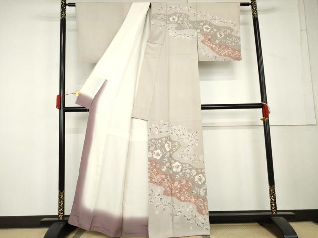 平和屋着物●訪問着 辻が花 絞り 正絹 逸品 AABL4045cs