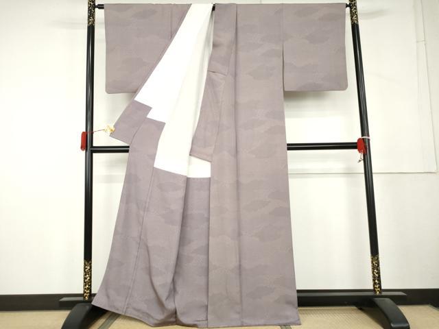 平和屋着物●江戸小紋 寄せ小紋柄 正絹 逸品 AABL4073cs