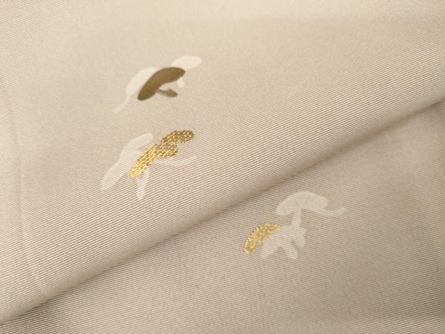 平和屋着物●訪問着 竹屋町刺繍 松 金糸 金彩 正絹 逸品 未使用 AABL4075cs