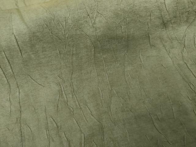 平和屋着物▼色無地 青白橡色 AABL4087cs