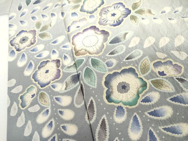 平和屋着物●訪問着 辻が花 絞り 暈し染め 正絹 逸品 AABL4102cs