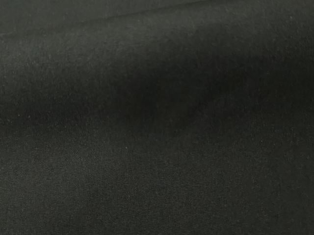 平和屋着物●男性 黒紋付 正絹 逸品 AABL4117cs