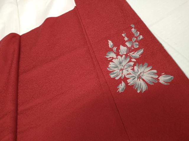 平和屋着物●豪華振袖 Garconniere 草花文 金彩 鈴乃屋扱い 正絹 逸品 AABL4118cs