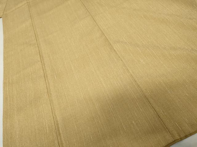平和屋着物●本塩沢 縞 正絹 逸品 AABL4123cs