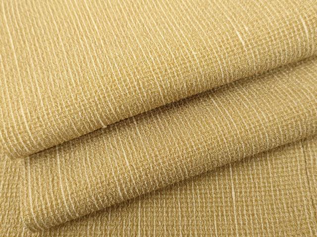 平和屋着物●本塩沢 縞 正絹 逸品 AABL4123cs
