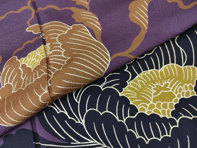 平和屋着物●豪華振袖 草花文 金彩 やまと誂製 正絹 逸品 AABL4149cs