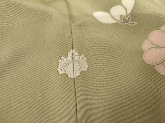 平和屋着物●訪問着 流水花文 暈し染め 正絹 逸品 AABL4169cs
